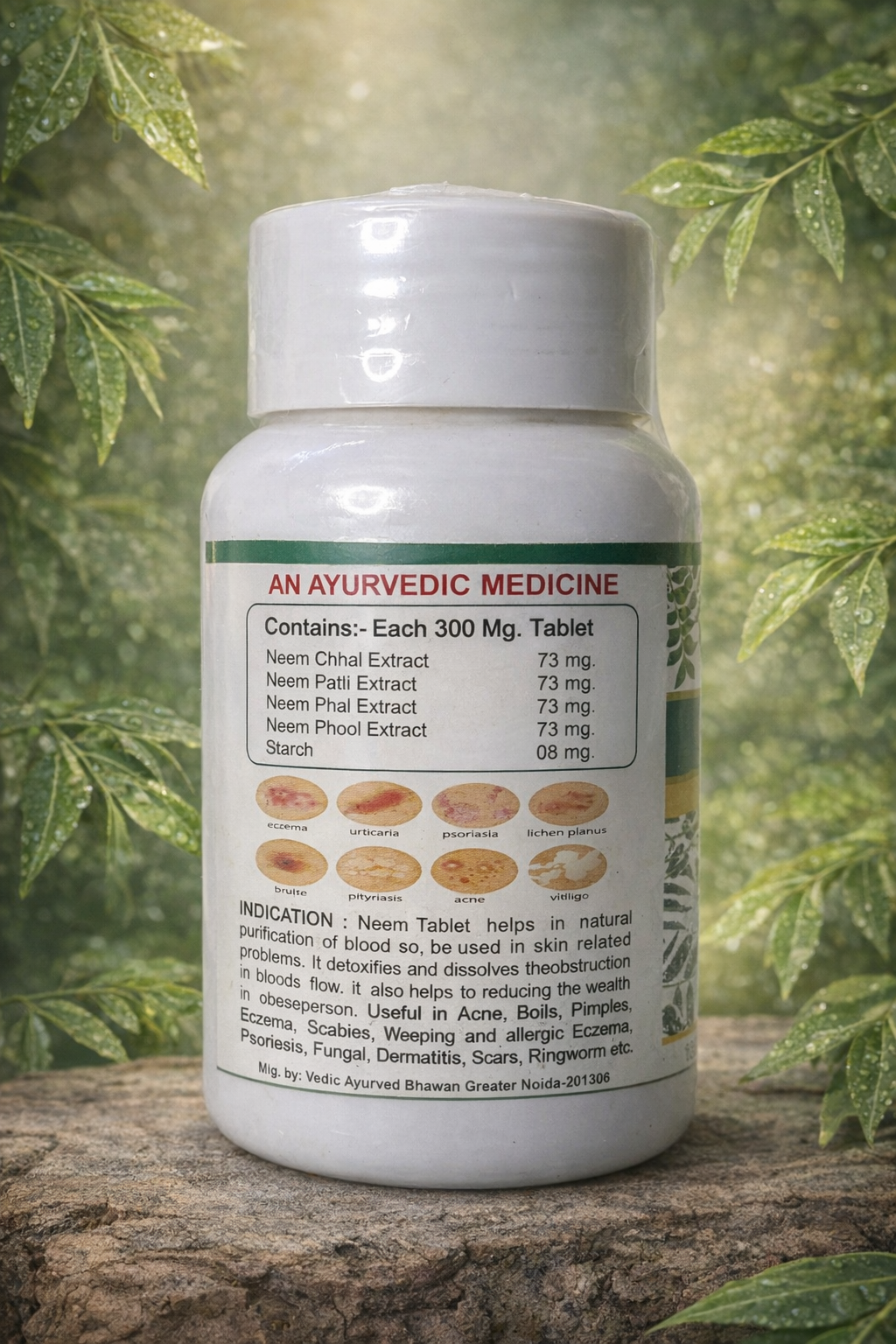 Neem Tablets – Herbal Blood Purifier & Skin Wellness Support