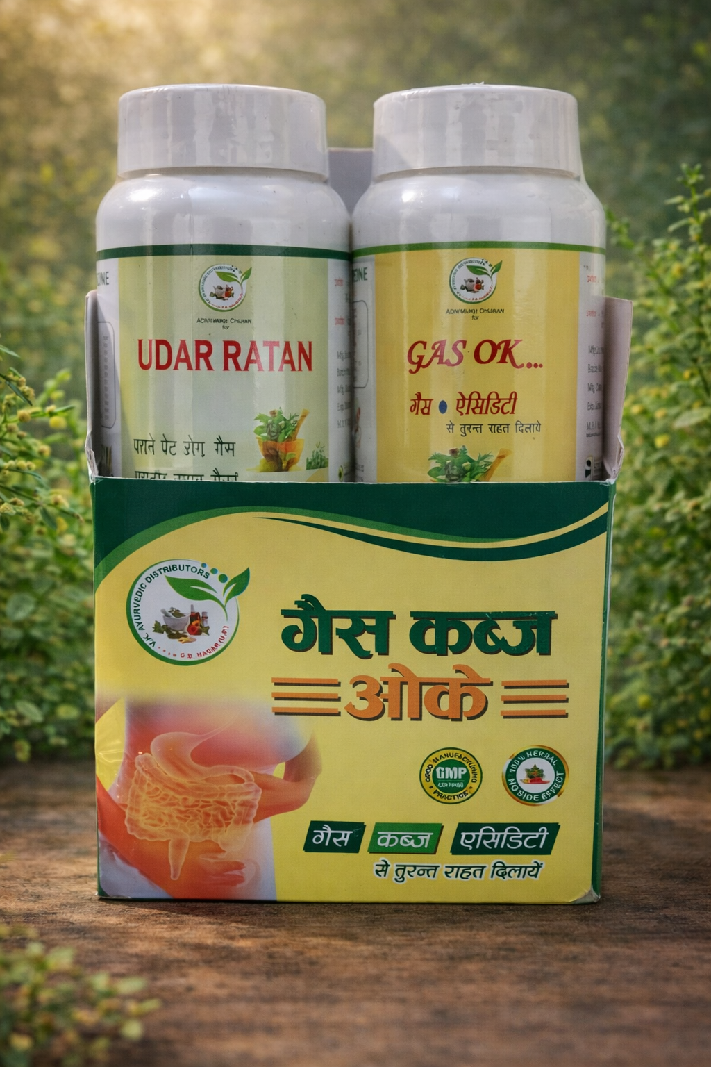 Gas OK– Udar Ratan & Gas OK Churna for Gas, Acidity & Digestion