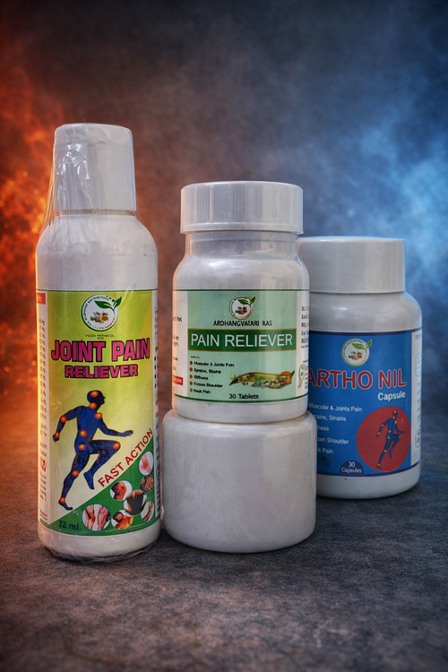 Joint Care Combo–Artho Nil Capsule+Pain Reliever Tablets+Pain Reliever Oil