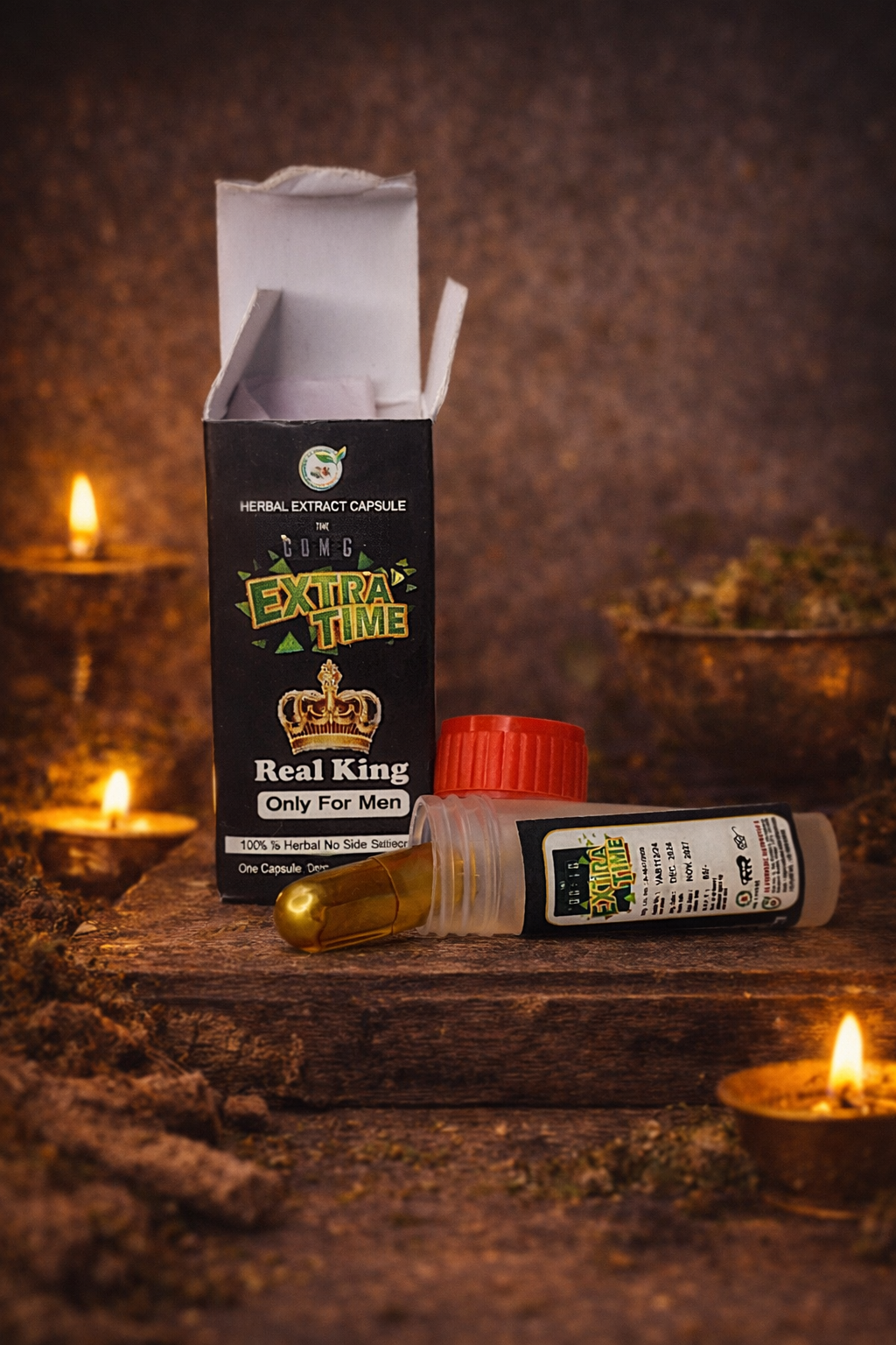 Power Wellness Combo – Tridosha OK, Pure Shilajit & Extra Time Capsule