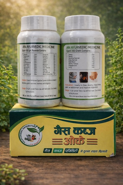 Gas OK– Udar Ratan & Gas OK Churna for Gas, Acidity & Digestion