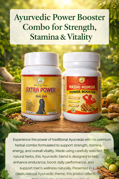 Power Combo – Extra Power Capsules & Masihi Mumsik Power Booster